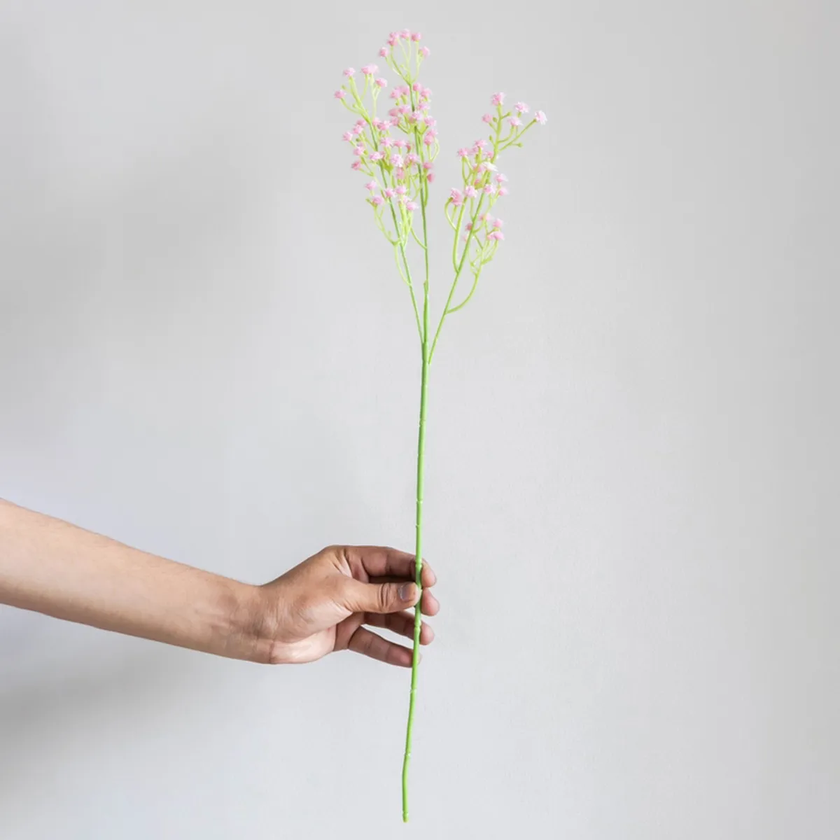 Gypsophila Artificial Flower Stick (Light Pink) - Set of Seven