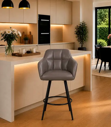 Leatherette · Metal
