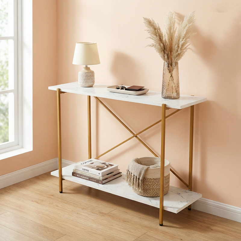 NovaStone Wooden Console Table