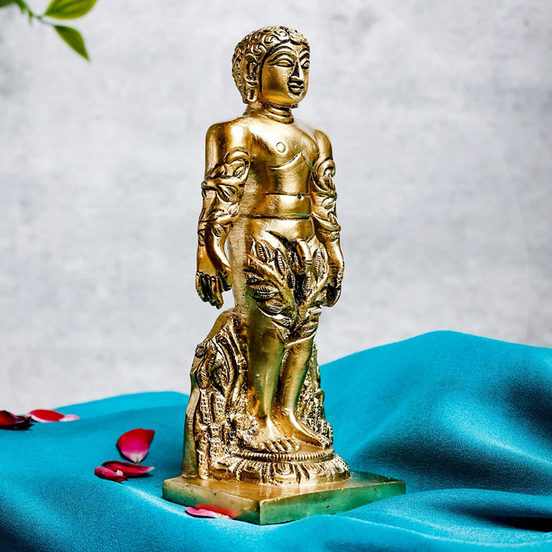 Jain Guru Brass Idol