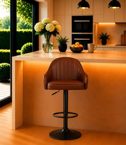Leatherette · Metal