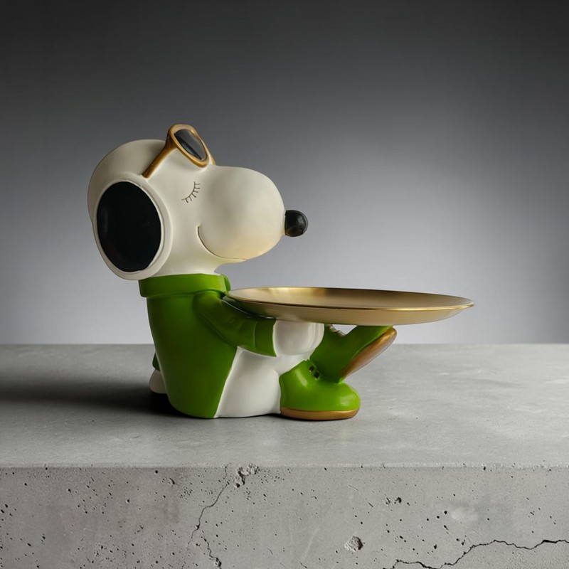 Snoopy Whimsy Pup Accent Tray