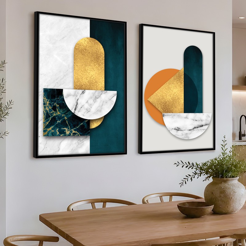 Rhoda Abstract Wall Art - Set Of Two
