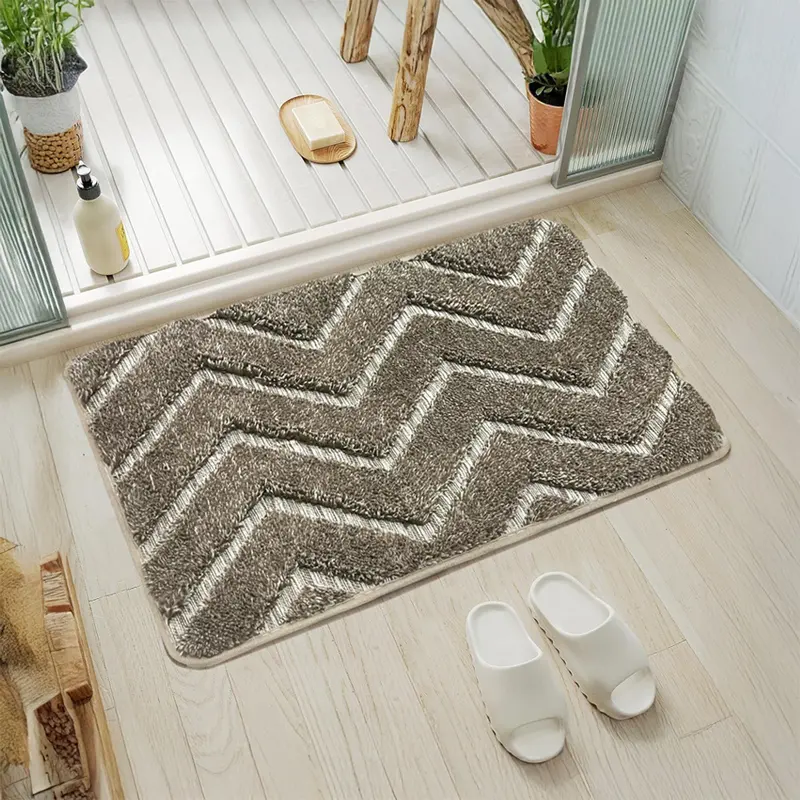 Padora Anti Skid Bathmat - Brown