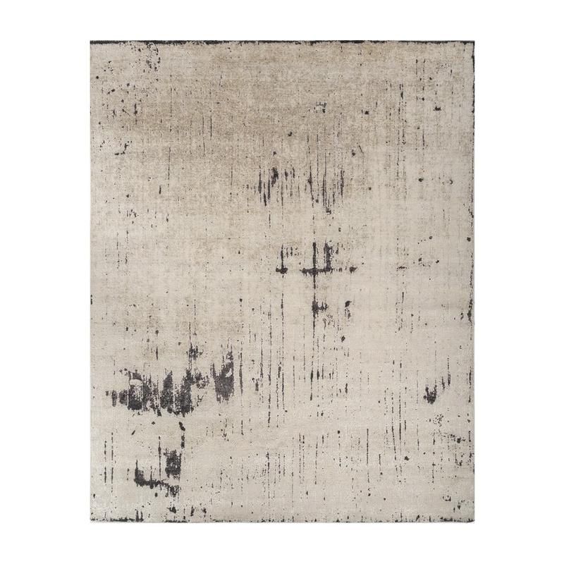 Jaipur Rugs Exfolia Hand Knotted Carpet - Beige - 4 x 6 ft