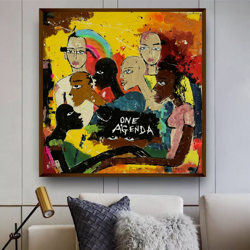 Unisono Canvas Wall Painting