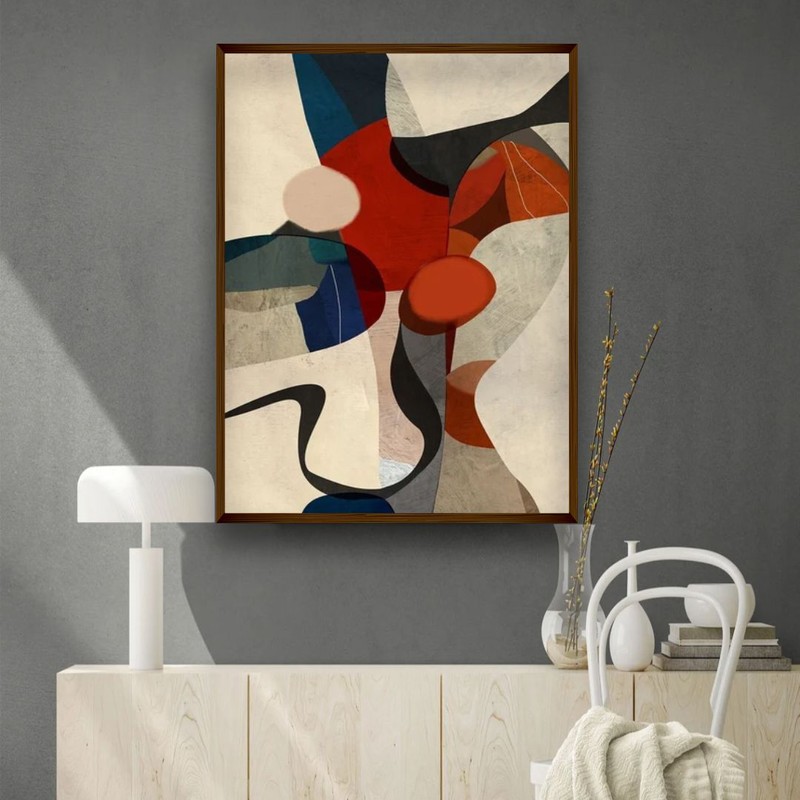 Entasis Canvas Wall Painting