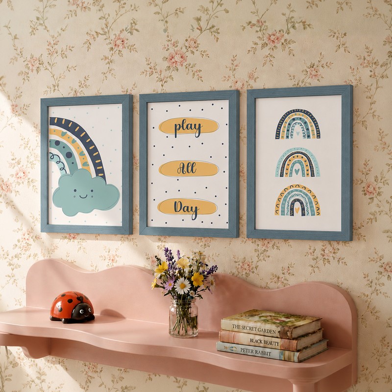 Rainbow Dreams Paper Wall Art