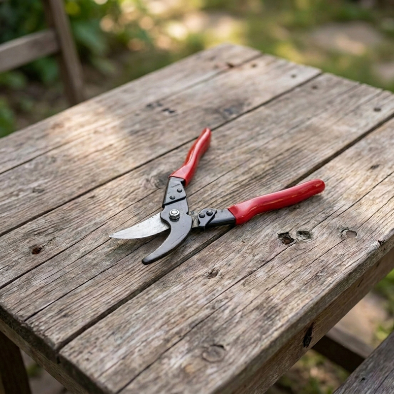 BloomEdge Garden Secateur - Red