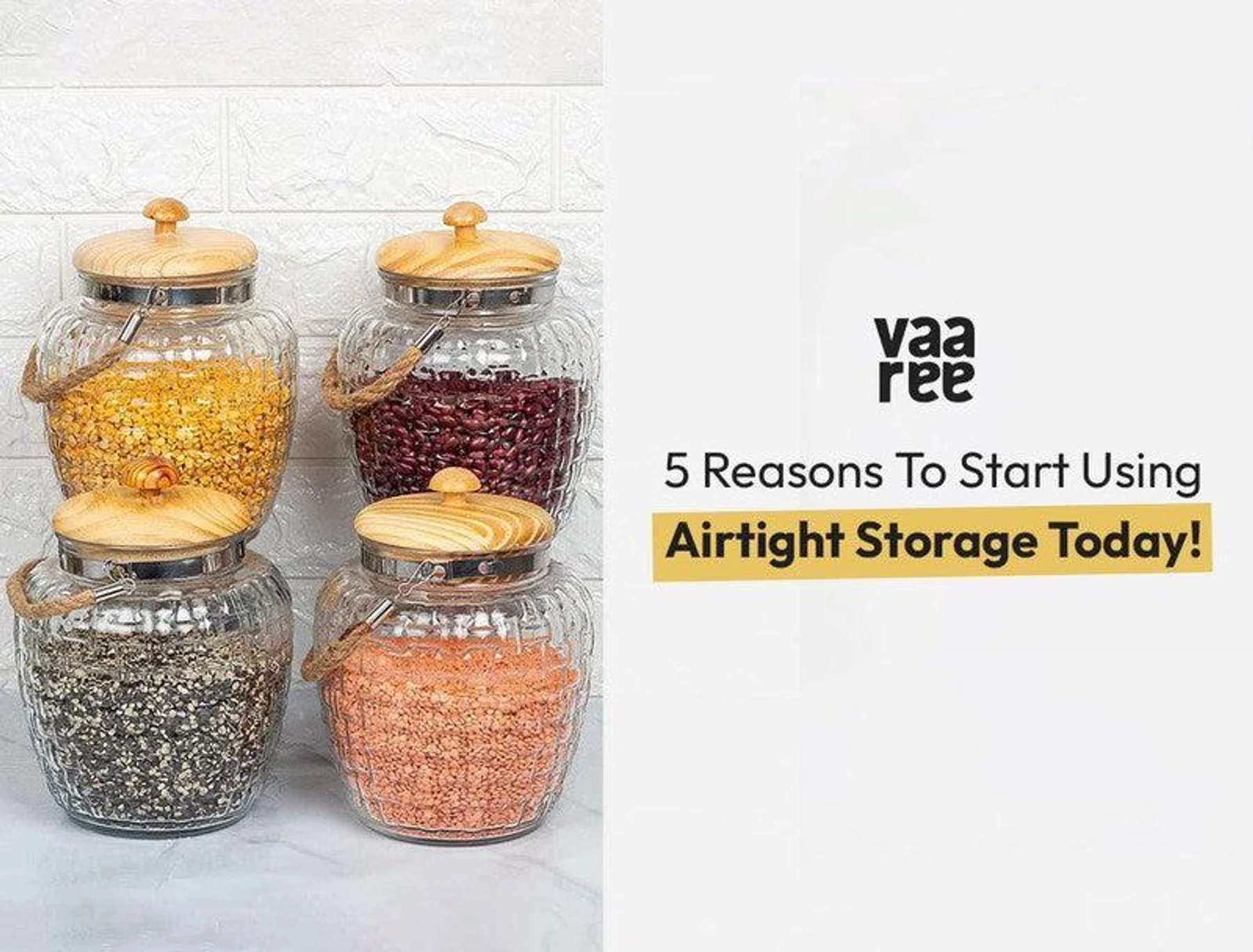 The Benefits of Using Airtight Kitchen Storage Containers