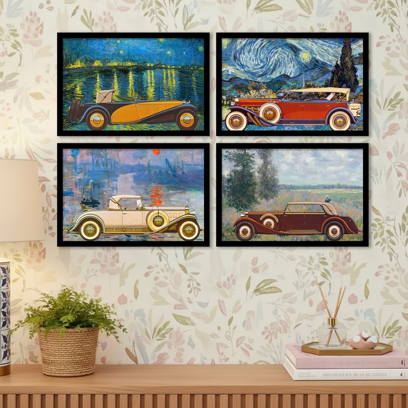 Timeless Tales Wall Art - Set of Four