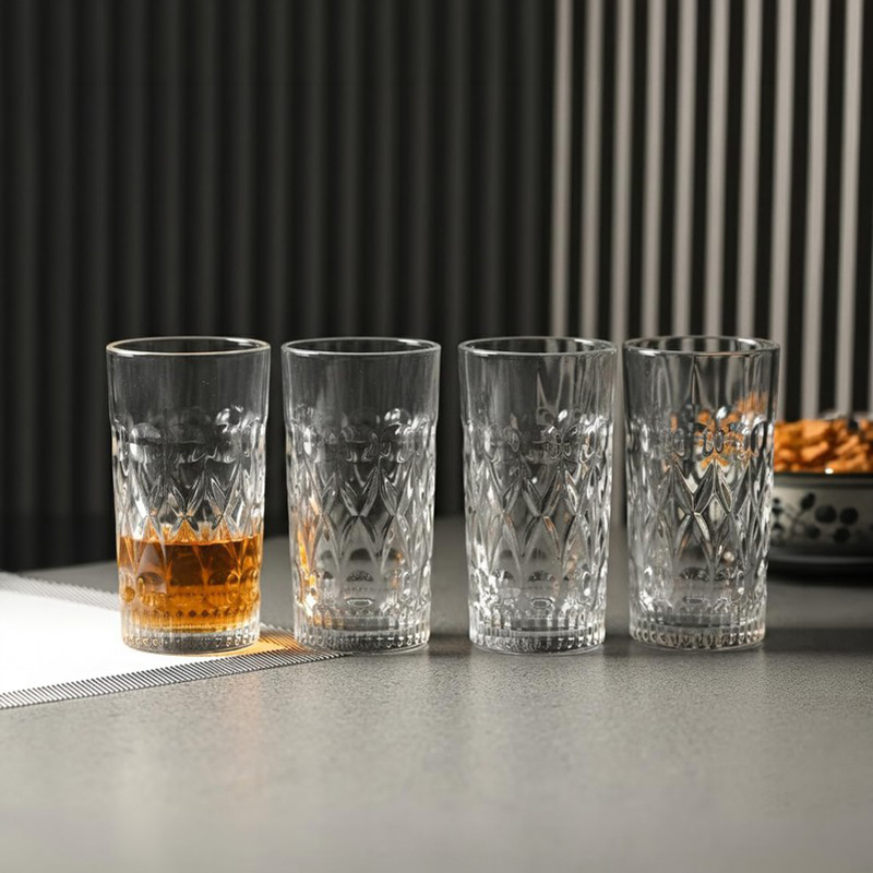 Wycliffe Drinking Glasses (250 mL Each) - Set of Four - 250 mL