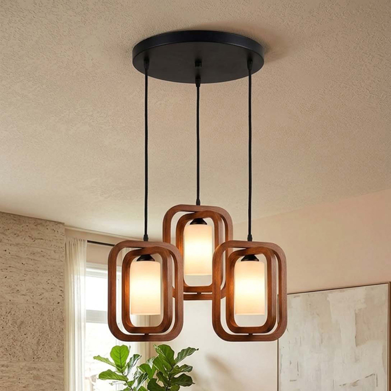 Lumen Cage Trio Ceiling Lamp