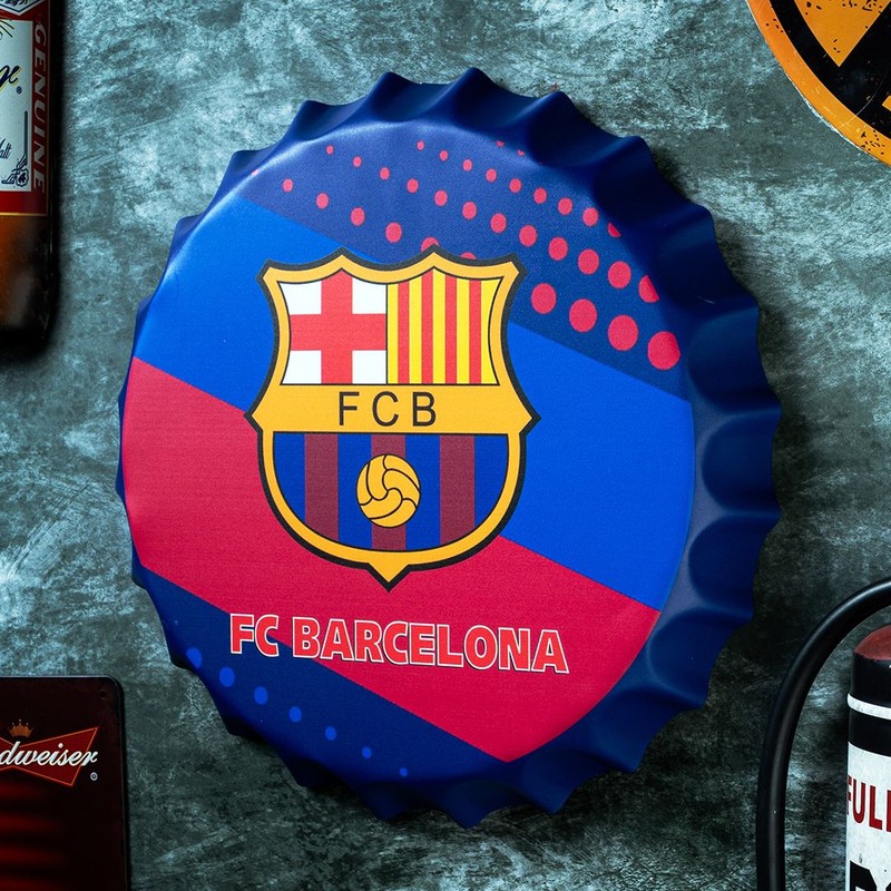 FC Barcelona Metal Wall Accent
