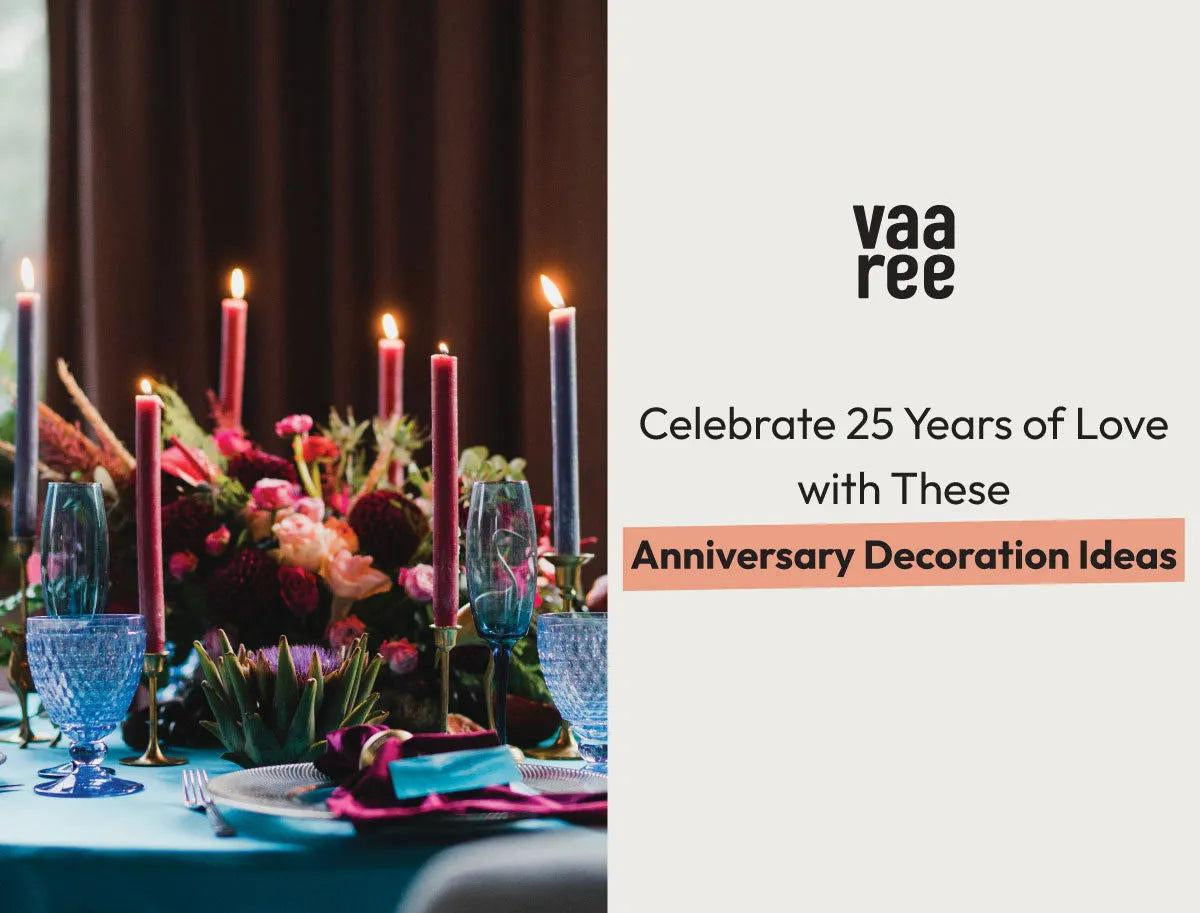 25th Anniversary Decoration Ideas At Home