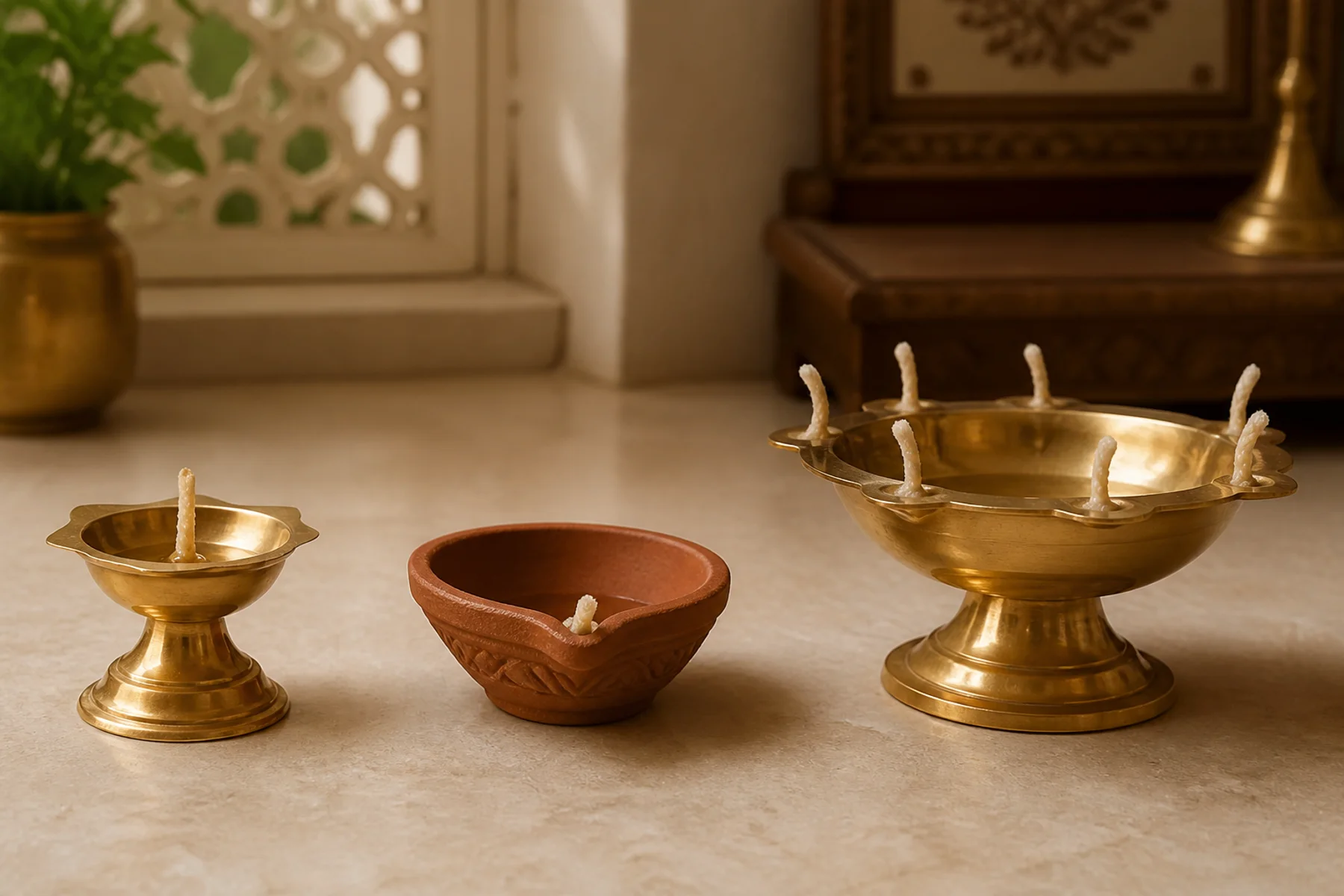 Best Diya for Pooja: How to Choose by Use and Material