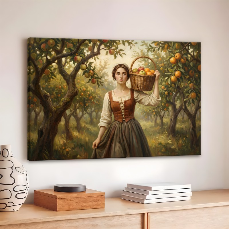 Orchard Treasure Canvas Wall Art - 380 GSM