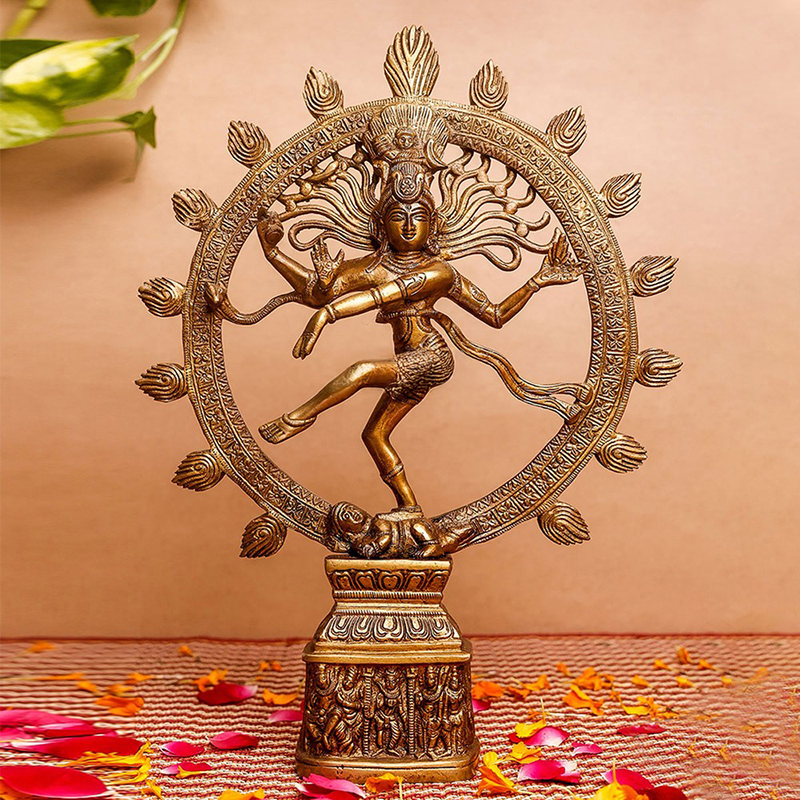 Nataraja Tejas Brass Idol