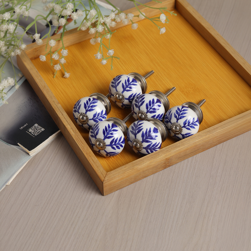 Velora Ceramic Knob - Set of Six