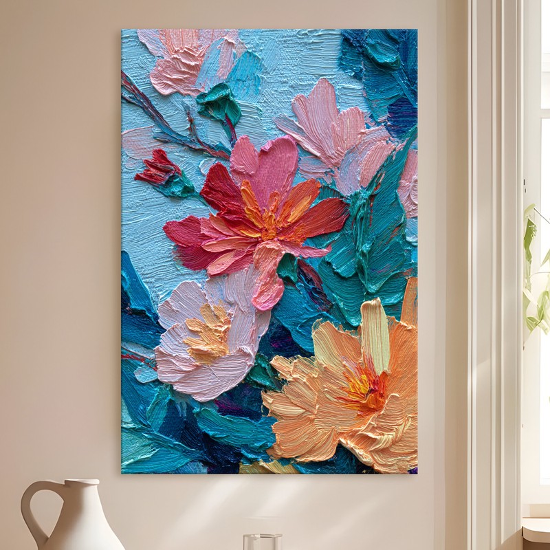 Garden Bouquet Gallery Wrapped Canvas Wall Painting
