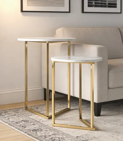 Wrought Iron · Marble
