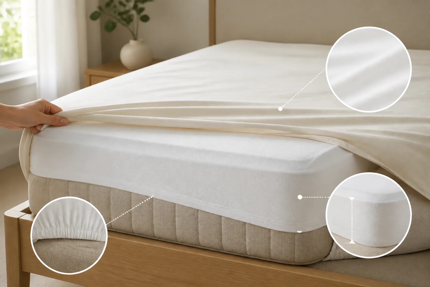 Mattress Protector Too Slippery? Try These Safe Fixes
