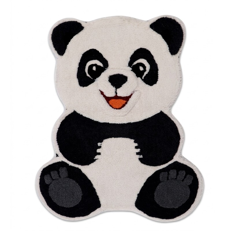 Lazy Panda Tufted Anti Skid Rug - 77 x 63 cm