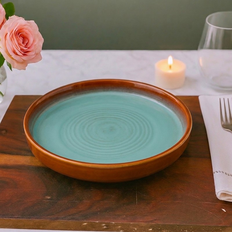 Snack Time Ceramic Quarter Plate