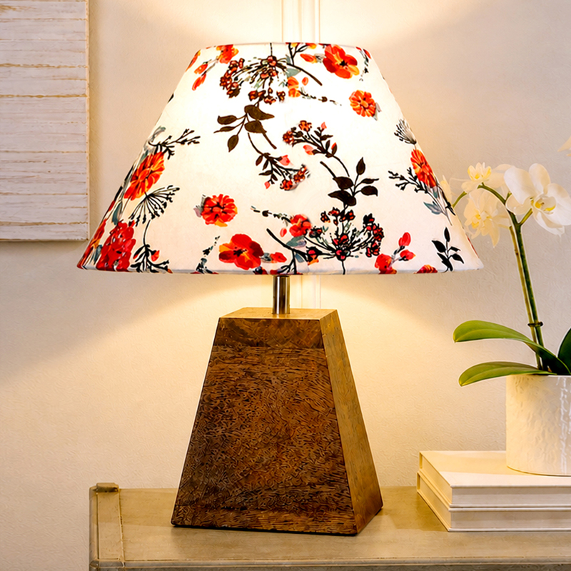 Gracie-O-Bell Fabric Table Lamp - Multicolor