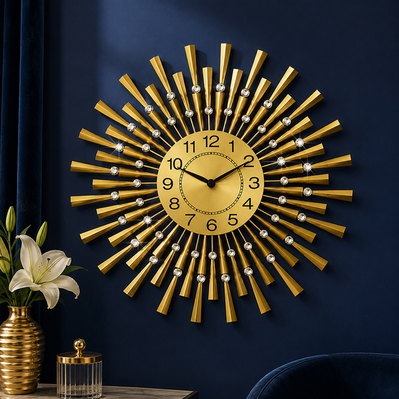 Bellmont Metal Analog Wall Clock