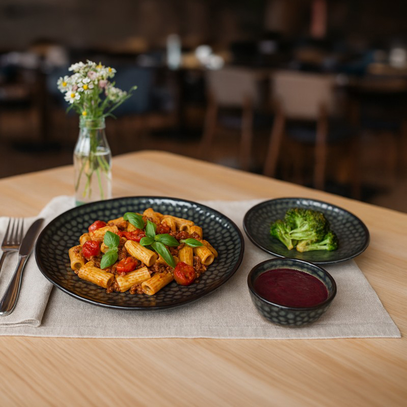 Dine in Style Ceramic Dinner Sets - 3 Piece Set