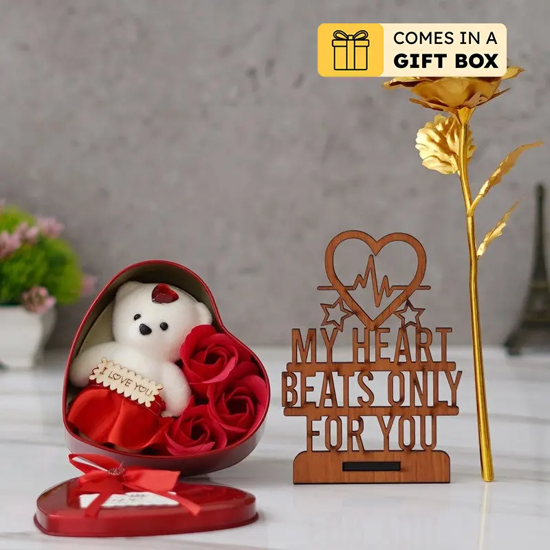 Forever in My Heart Gift Set (Gold) - Three Piece Set