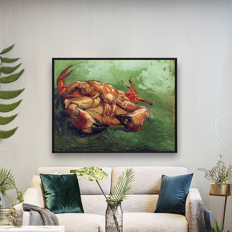 Sea Harvest Study Canvas Wall Painting With Frame - Small