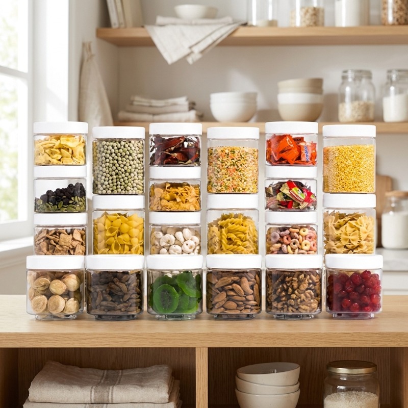 Pantry Glow Clear PET Container - Bundles