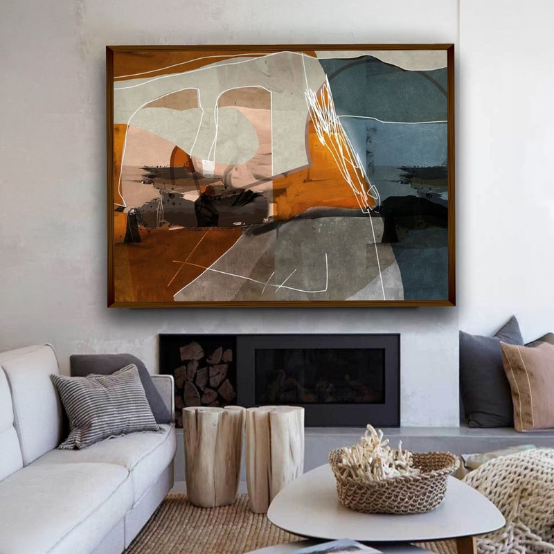 Tectonica Canvas Wall Painting