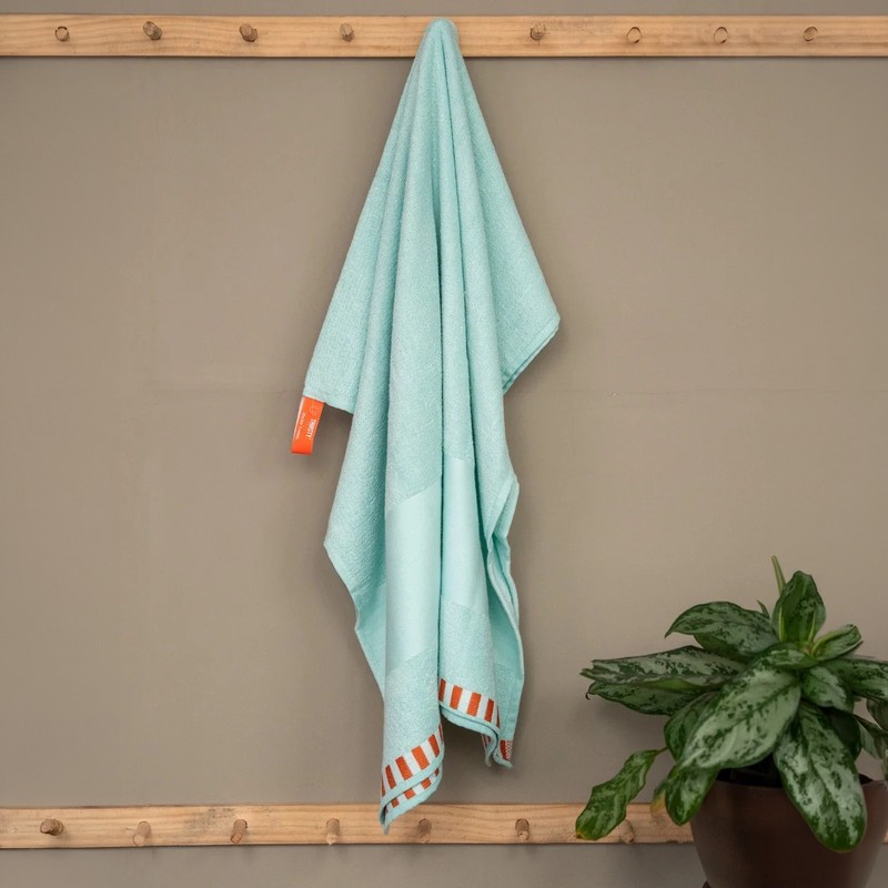 Bamboo Bliss Terry Bath Towel 350 GSM - Artic Glitter - 75 x 150 CM