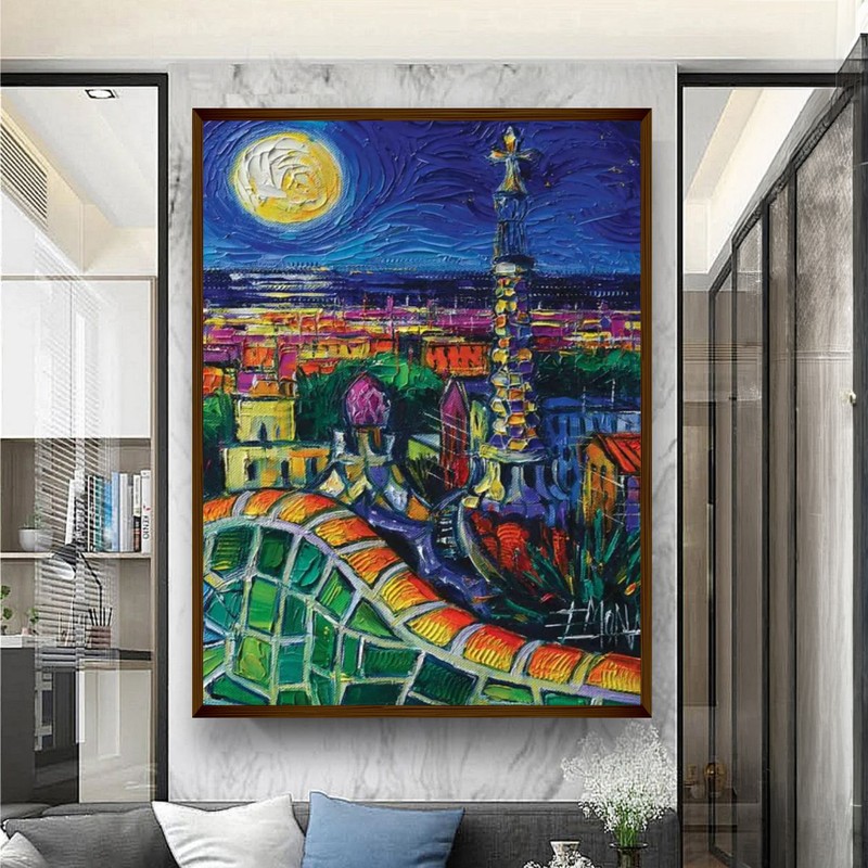 Trencadis Canvas Wall Painting