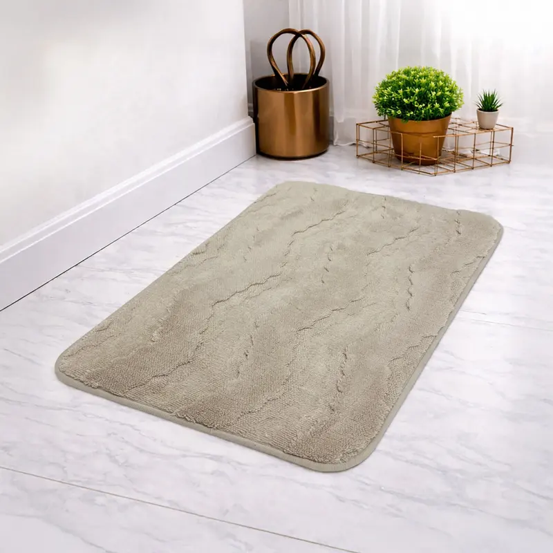 SoftBase Anti Skid Bathmat - Beige