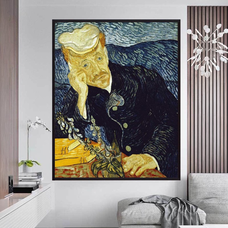 Tristitia Canvas Wall Painting - Small