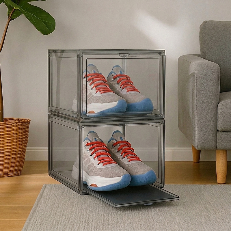 Orion Freestanding Shoe Racks - Set of Two