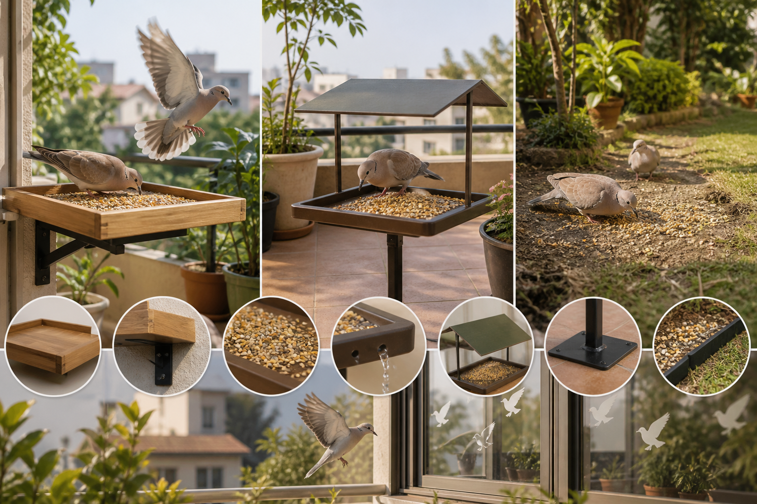 Best Bird Feeder for Doves: Platform vs Tray Options