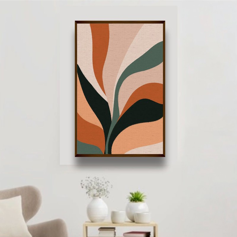Calathea Canvas Wall Painting