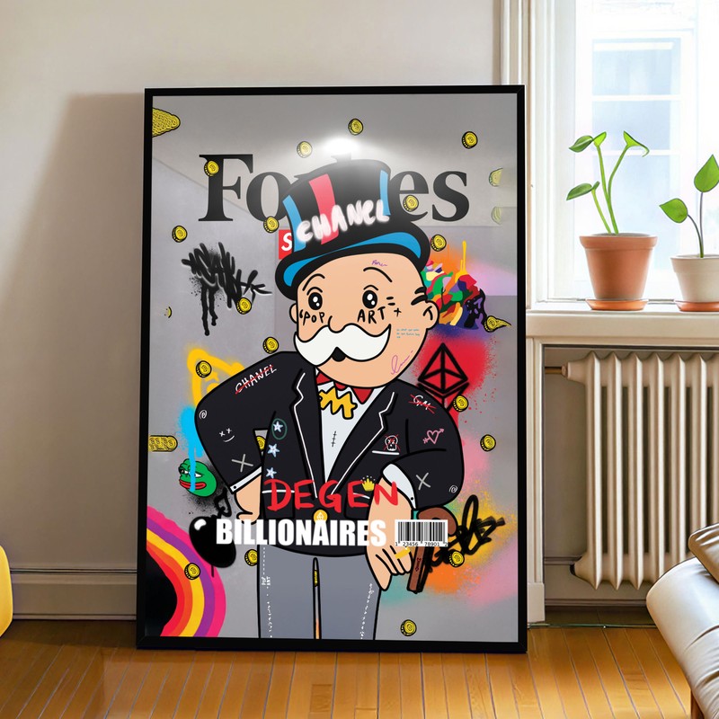 Bold Comic Expressions MDF Wall Art