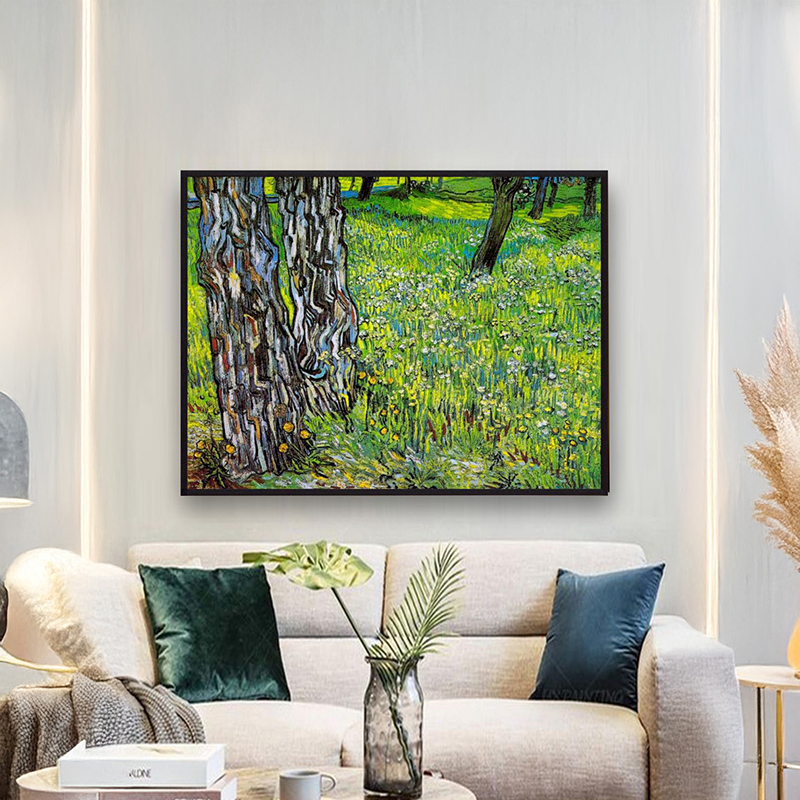 Trunks of Time Canvas Wall Painting With Frame - Small