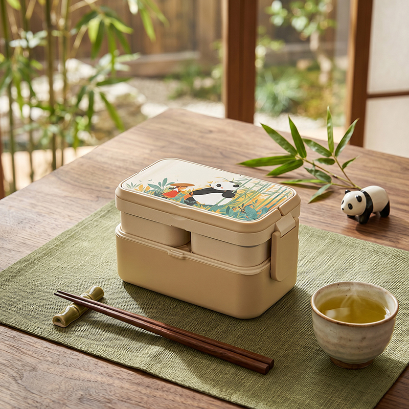Daily Bite Lunch Box Beige - 1780 mL - 1780 mL
