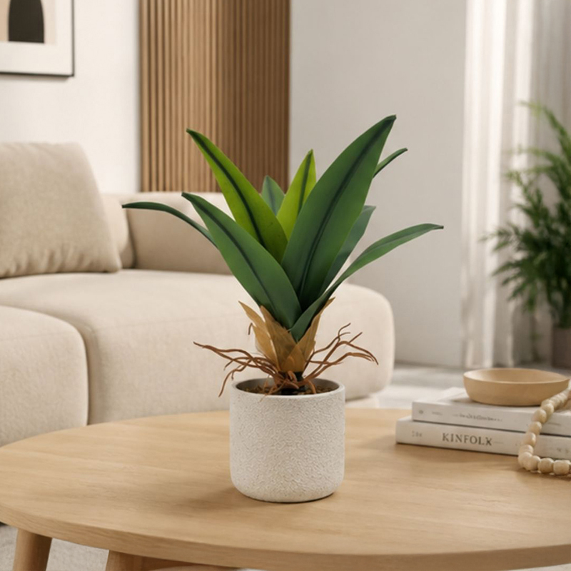 26 cm Verdant Mini Faux Agave Artificial Plant