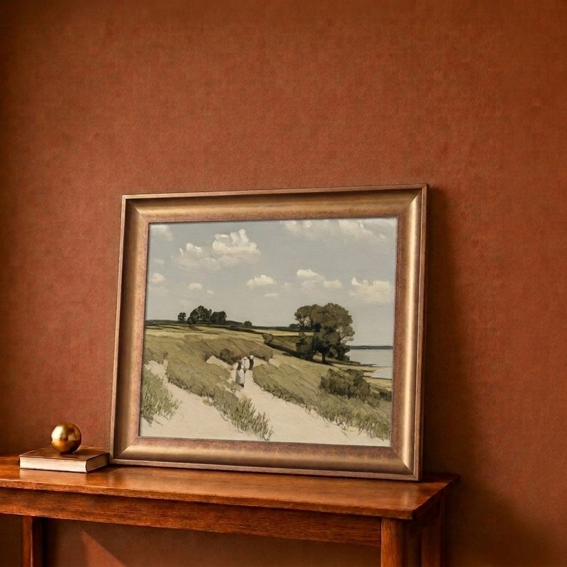 Countryside Path Canvas Wall Painting
