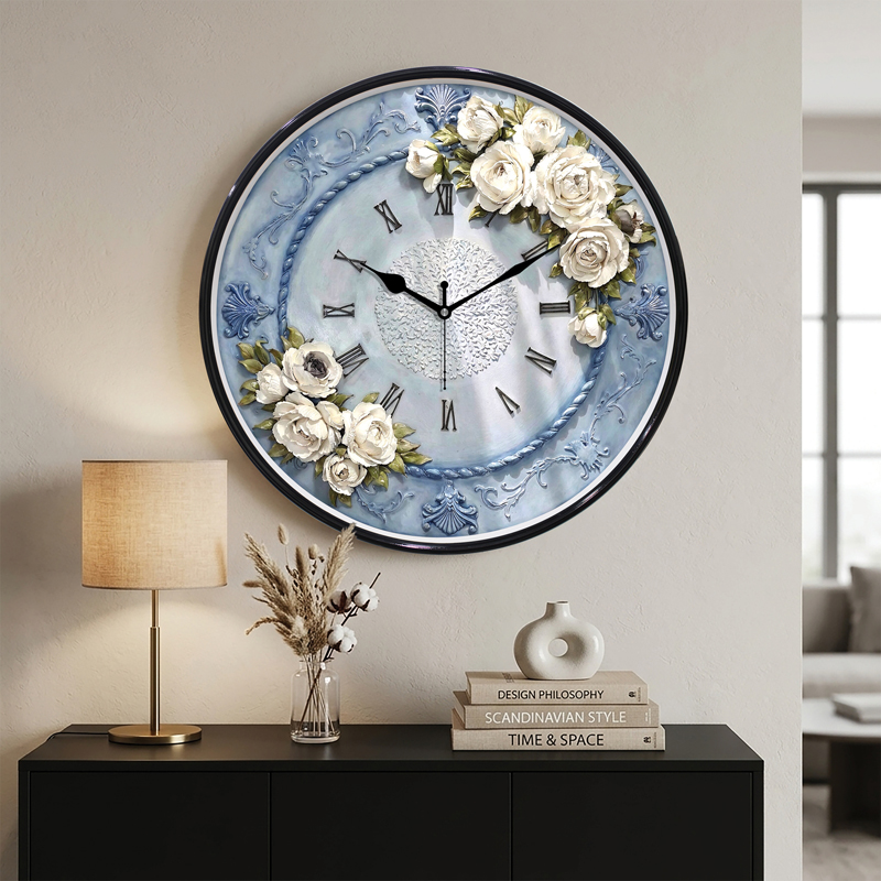 Eleganza Silent Analog Wall Clock
