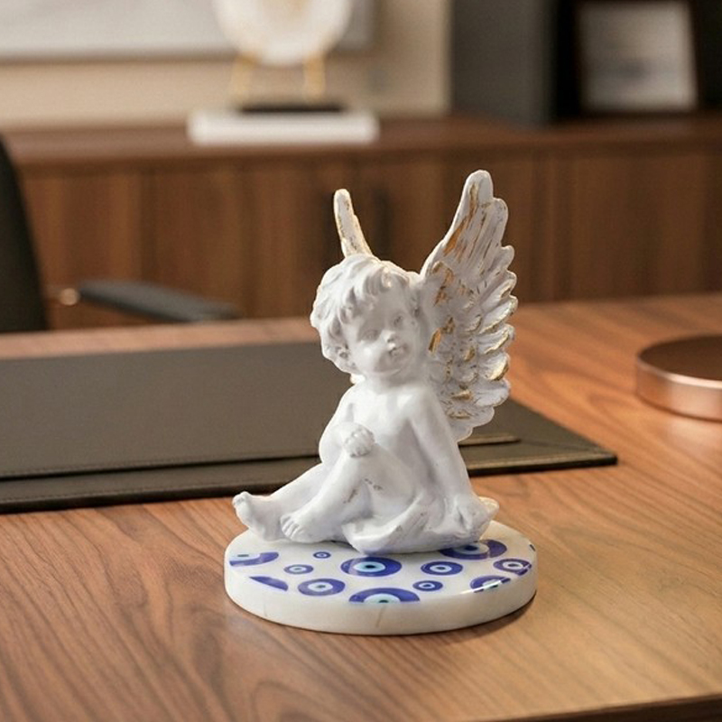 Winged Grace Resin Showpiece