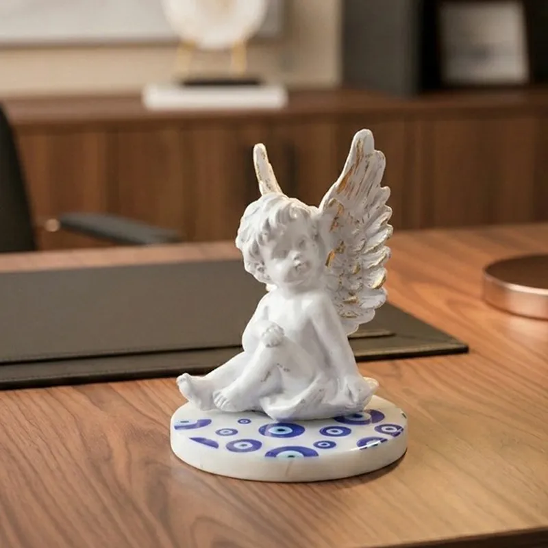 Winged Grace Resin Showpiece media 1
